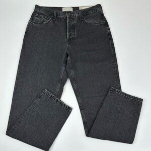 Everlane Women’s NWT Washed Black The Curvy 90's Cheeky Casual Jean W30-32/L28.5
